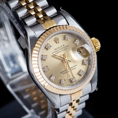 Sold at Auction: ROLEX Ladies Oyster Perpetual DateJust Ref.